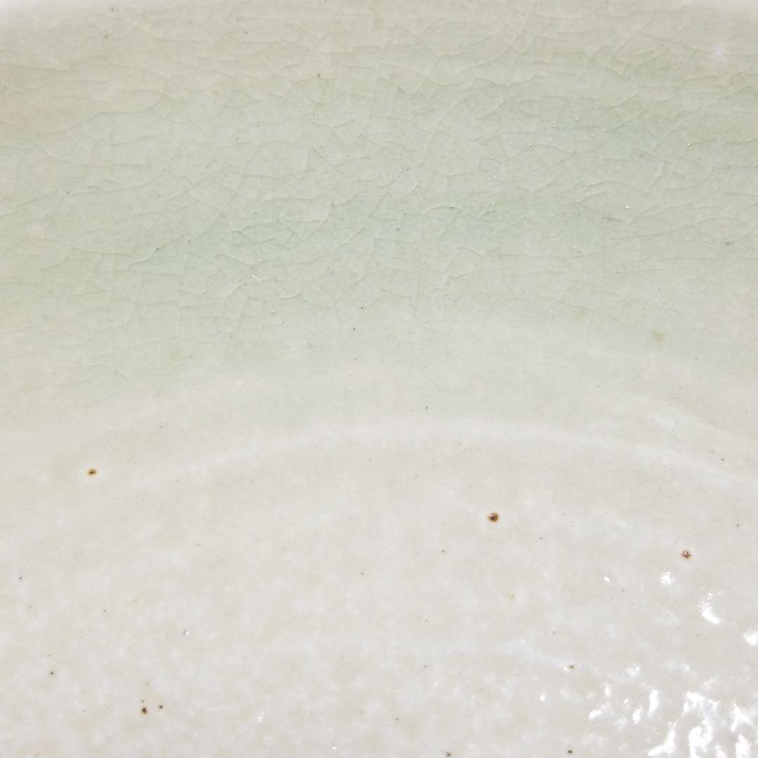 信楽焼 大皿  炎彩 直径３２cm