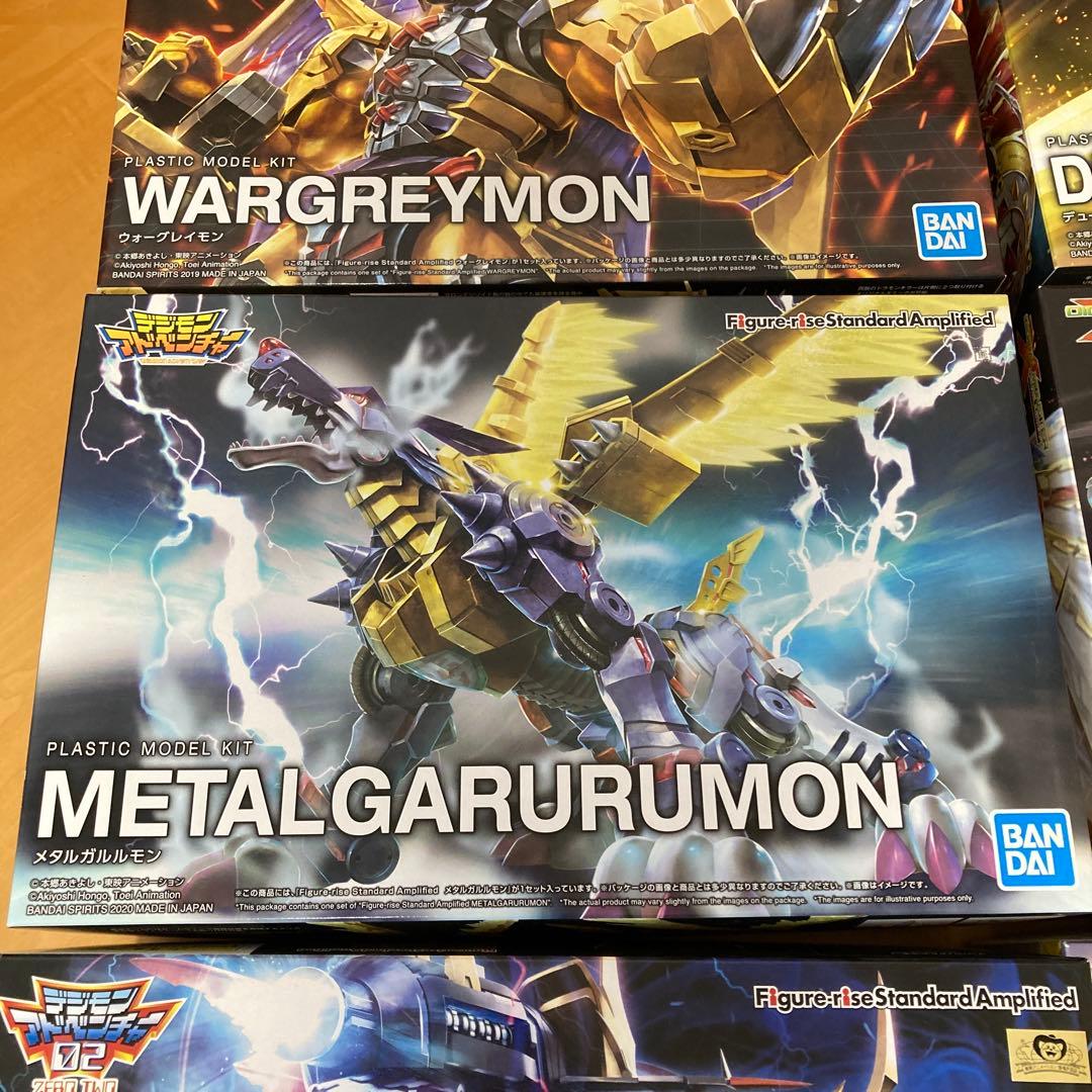 デジモンプラモデルセット 6点