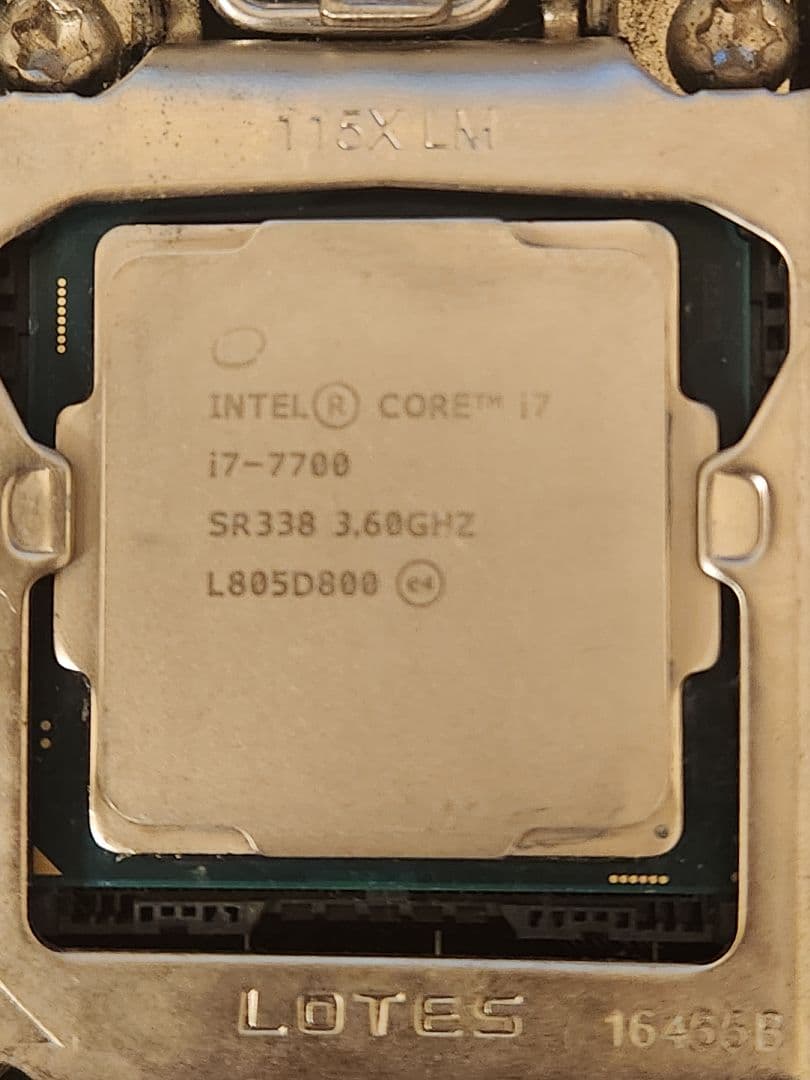 h110m4-c21 i7 7700 クーラ　動作確認済み