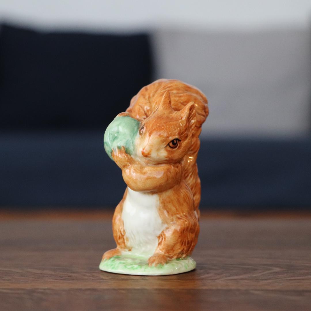 BESWICK ENGLAND　きたりすナトキン　 陶器オブジェ