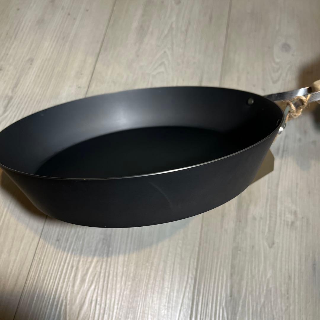 ENZO 鉄製　フライパン26cm 黒