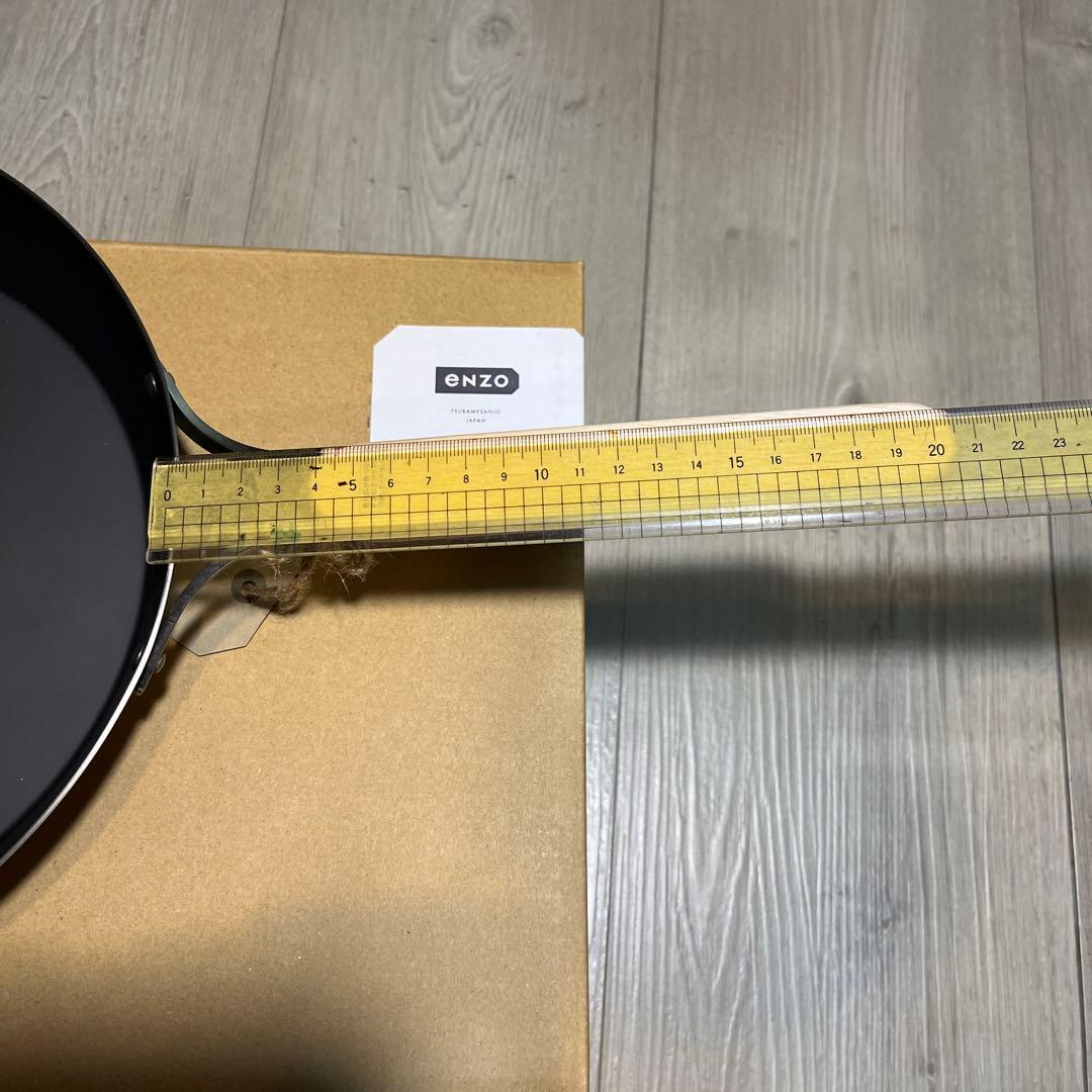 ENZO 鉄製　フライパン26cm 黒