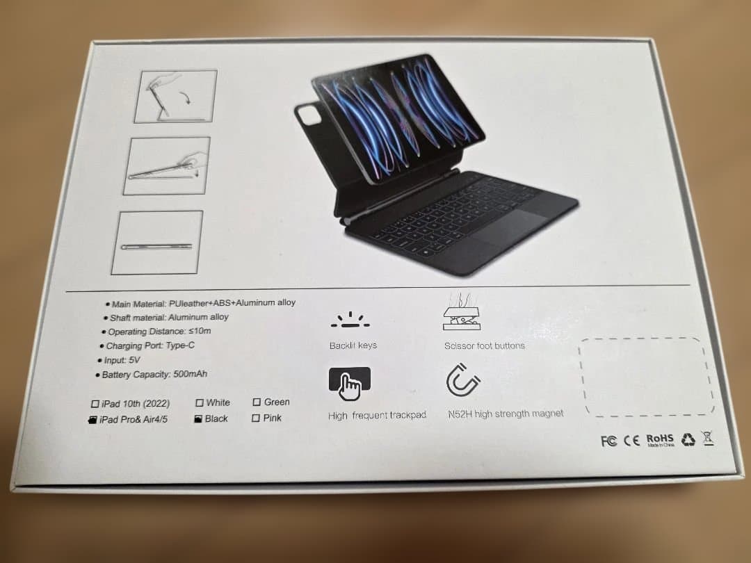 iPadアクセサリー Wireless Magic Keyboard Case ipad pro