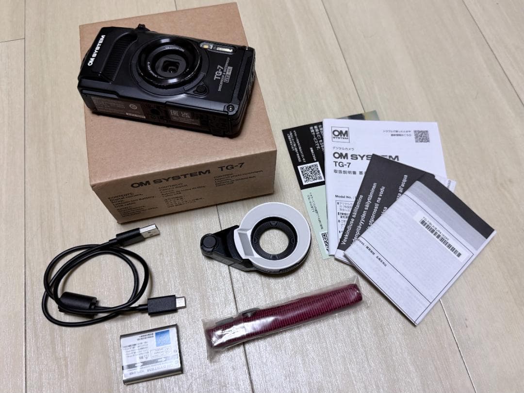 デジタルカメラ OM SYSTEM Tough TG-7 BLK