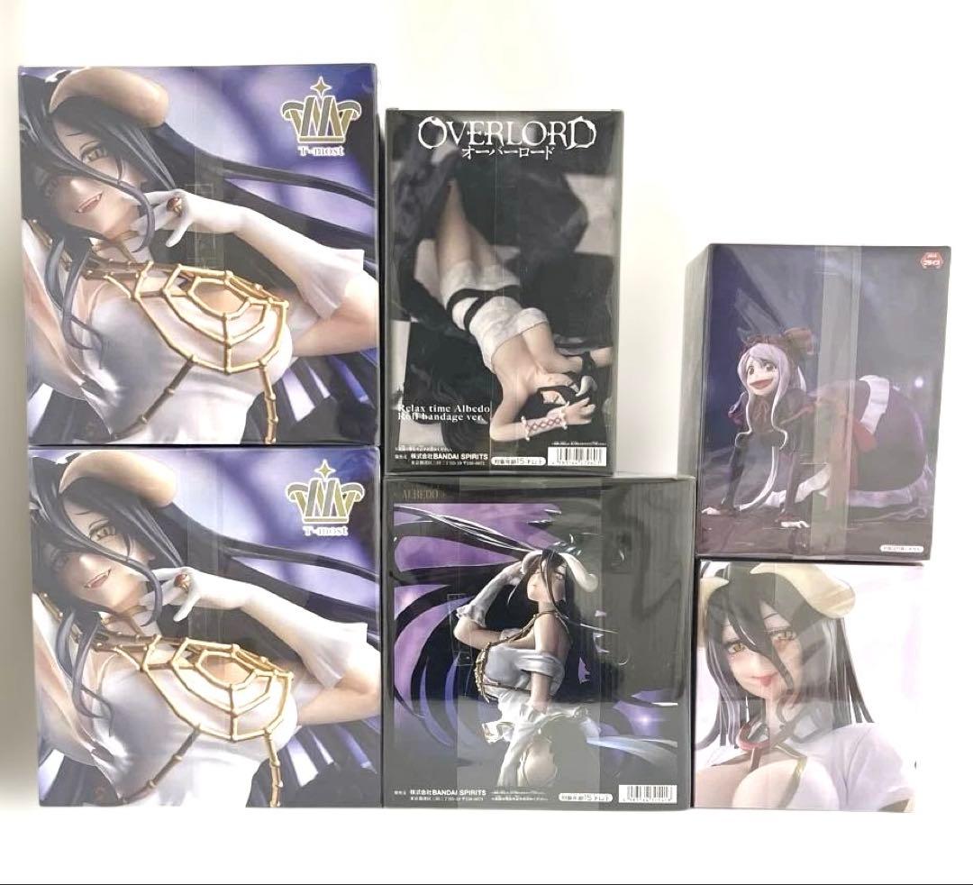 【未開封】オーバーロードまとめ品 アルベド&シャルティア 計6点
