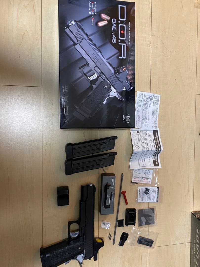 D.O.R CAL.45 ガスブローバック