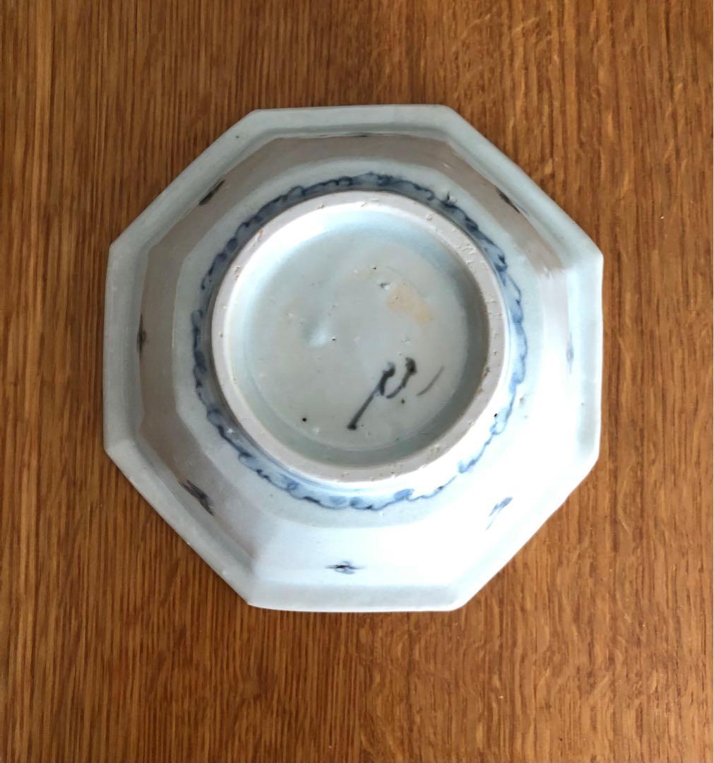 佐藤もも子さんの作品　八角形の青花模様小鉢