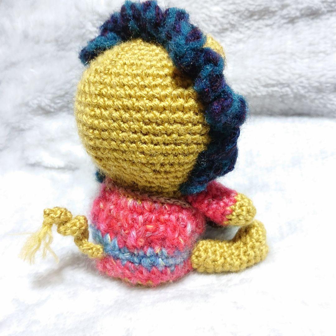 ライオン丸　あみぐるみ