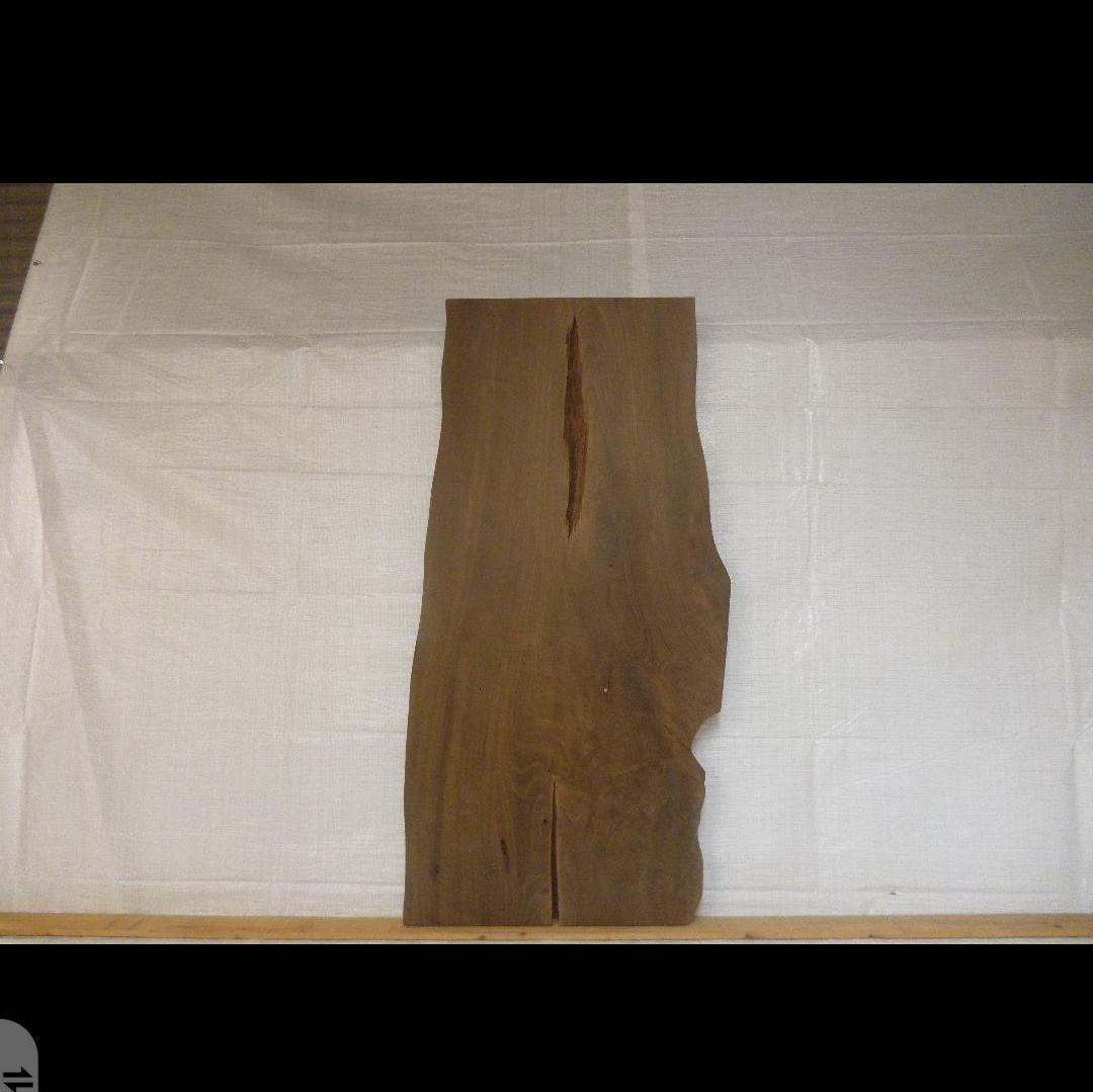 送料込み　一枚板　神代ケヤキ　銘木　無垢材　天板テーブルカウンターDIY番号40