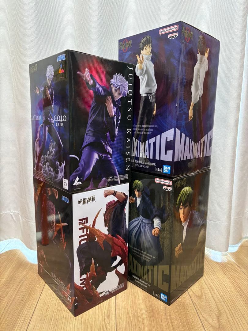 『呪術廻戦』プライズフィギュア4体セット