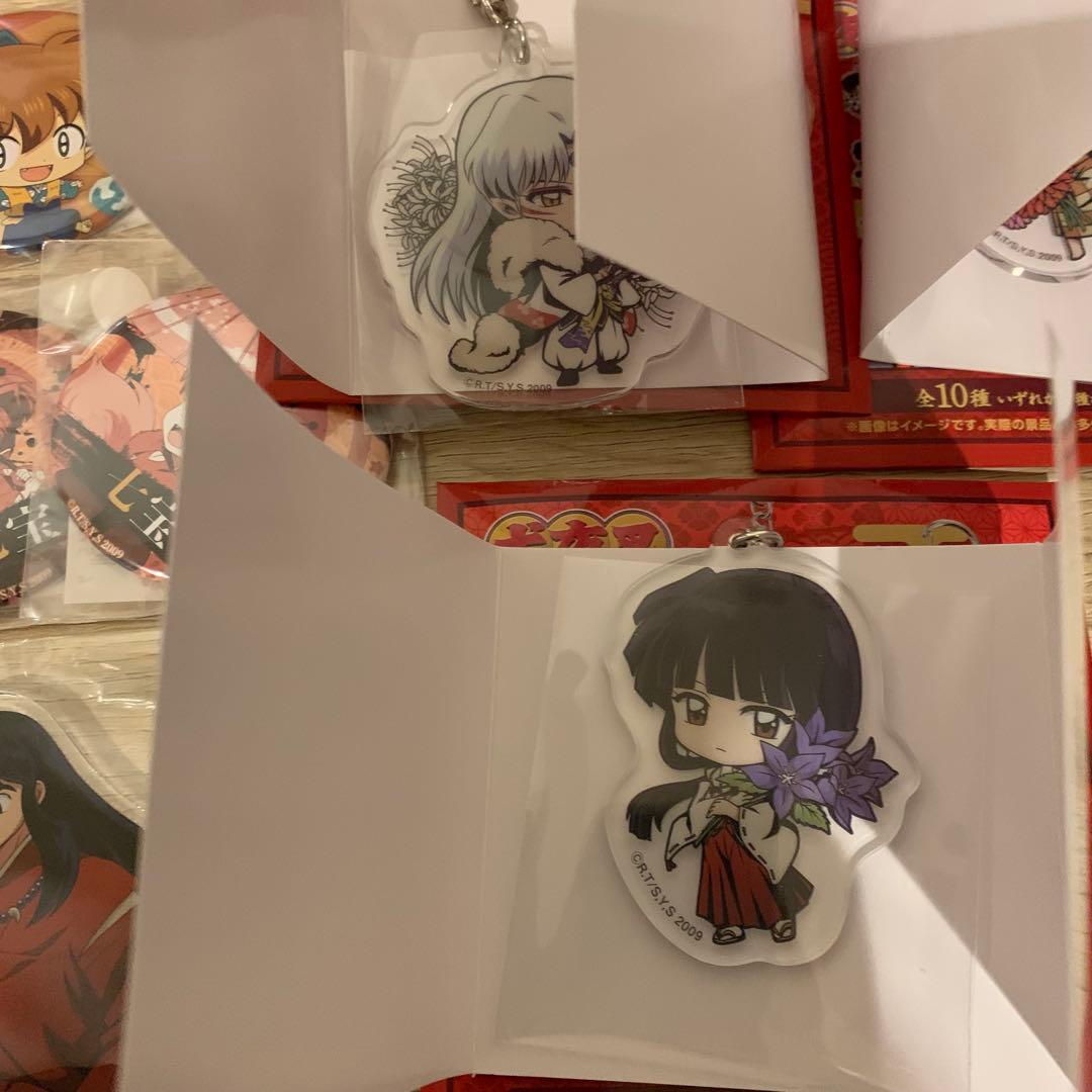 犬夜叉　殺生丸　一番くじ　くじメイト　アクリルスタンド　キーホルダー