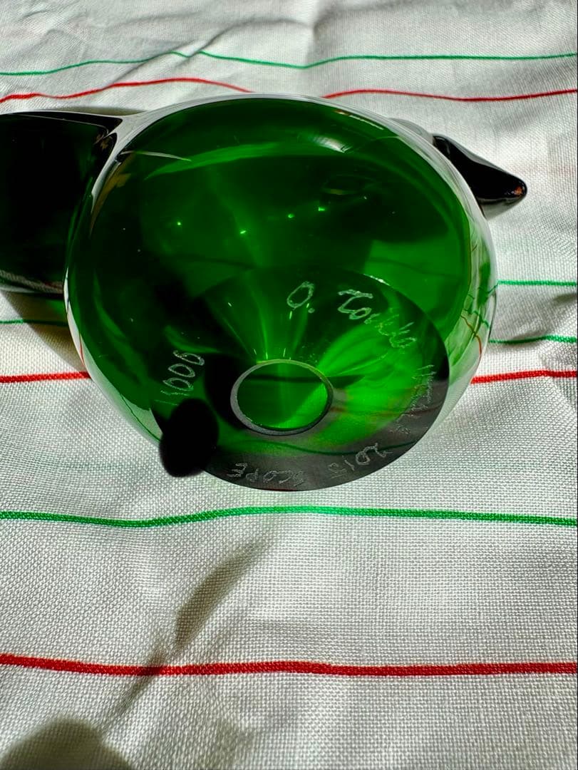 最終値下げ Scope別注 シエッポ グリーン×ブラウン（布箱付）