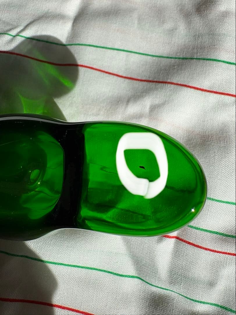 最終値下げ Scope別注 シエッポ グリーン×ブラウン（布箱付）