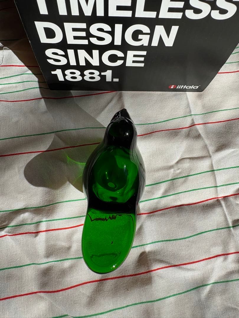 最終値下げ Scope別注 シエッポ グリーン×ブラウン（布箱付）