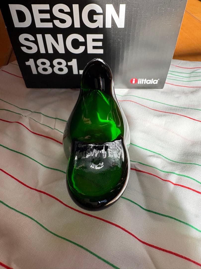 最終値下げ Scope別注 シエッポ グリーン×ブラウン（布箱付）