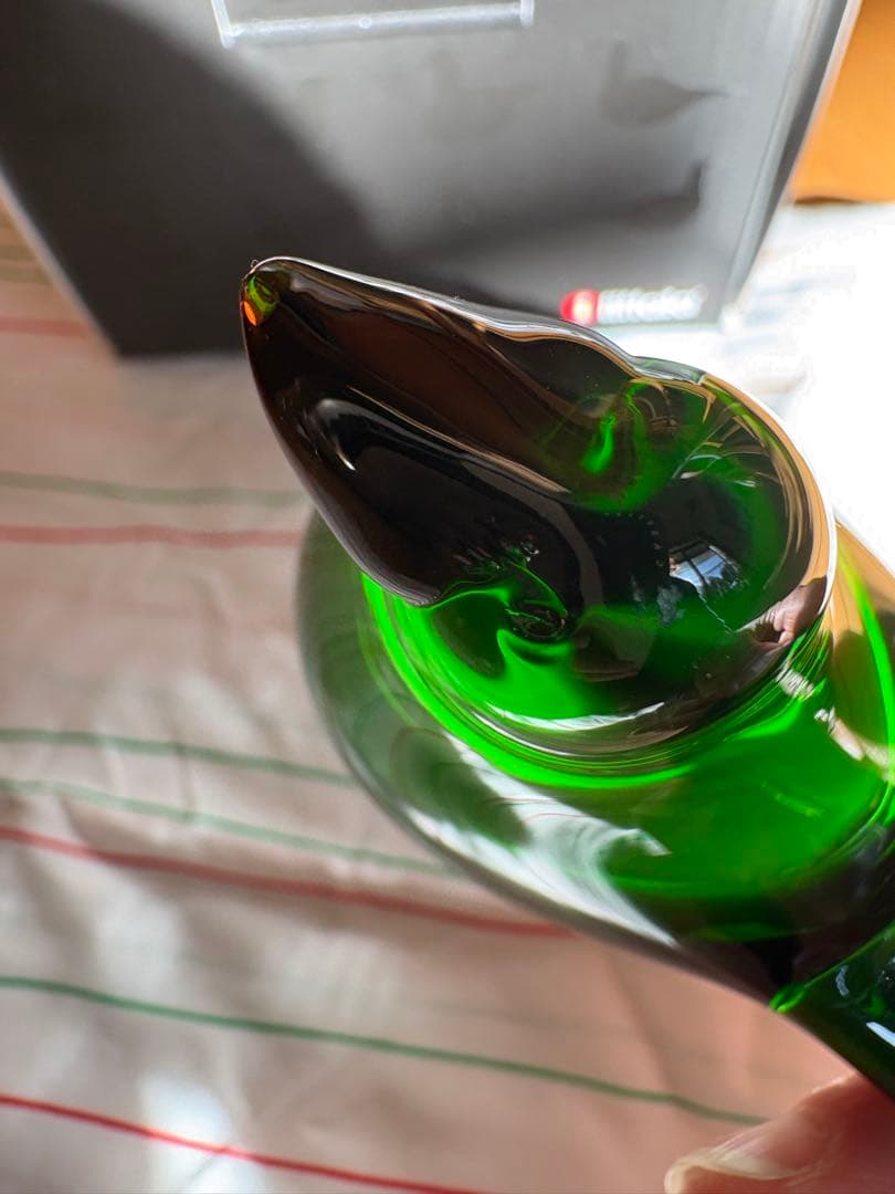 最終値下げ Scope別注 シエッポ グリーン×ブラウン（布箱付）