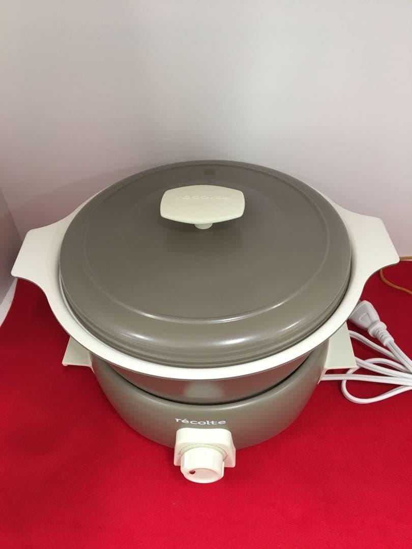 S591 レコルトポットデュオタント　RPF-2 たこ焼きプレート付き　未使用品