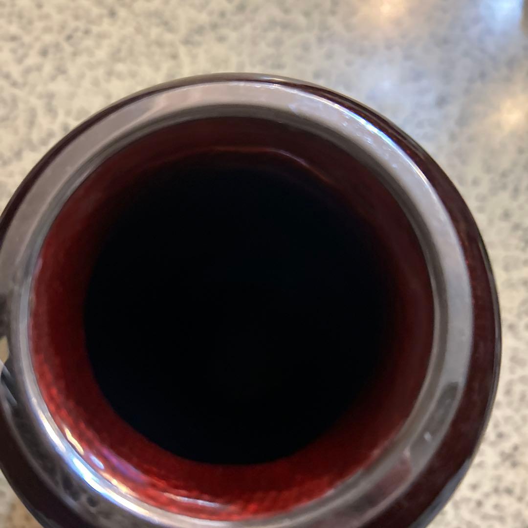 七宝焼 花瓶 銀彩赤透け 図文 瓶 花瓶 伝統工芸 骨董品