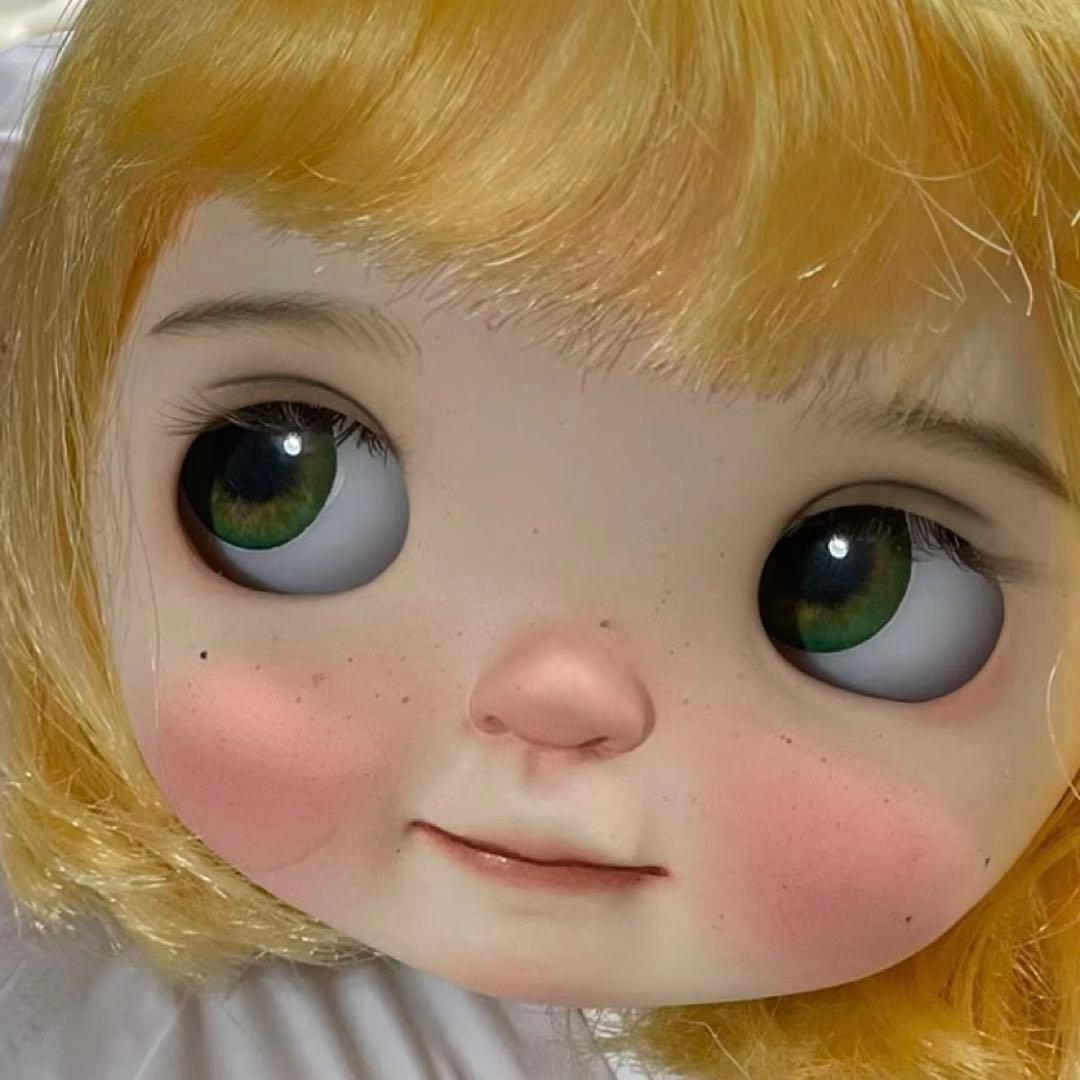 カスタムブライス 人形 まんまる 幼い かわいい 海外作家様
