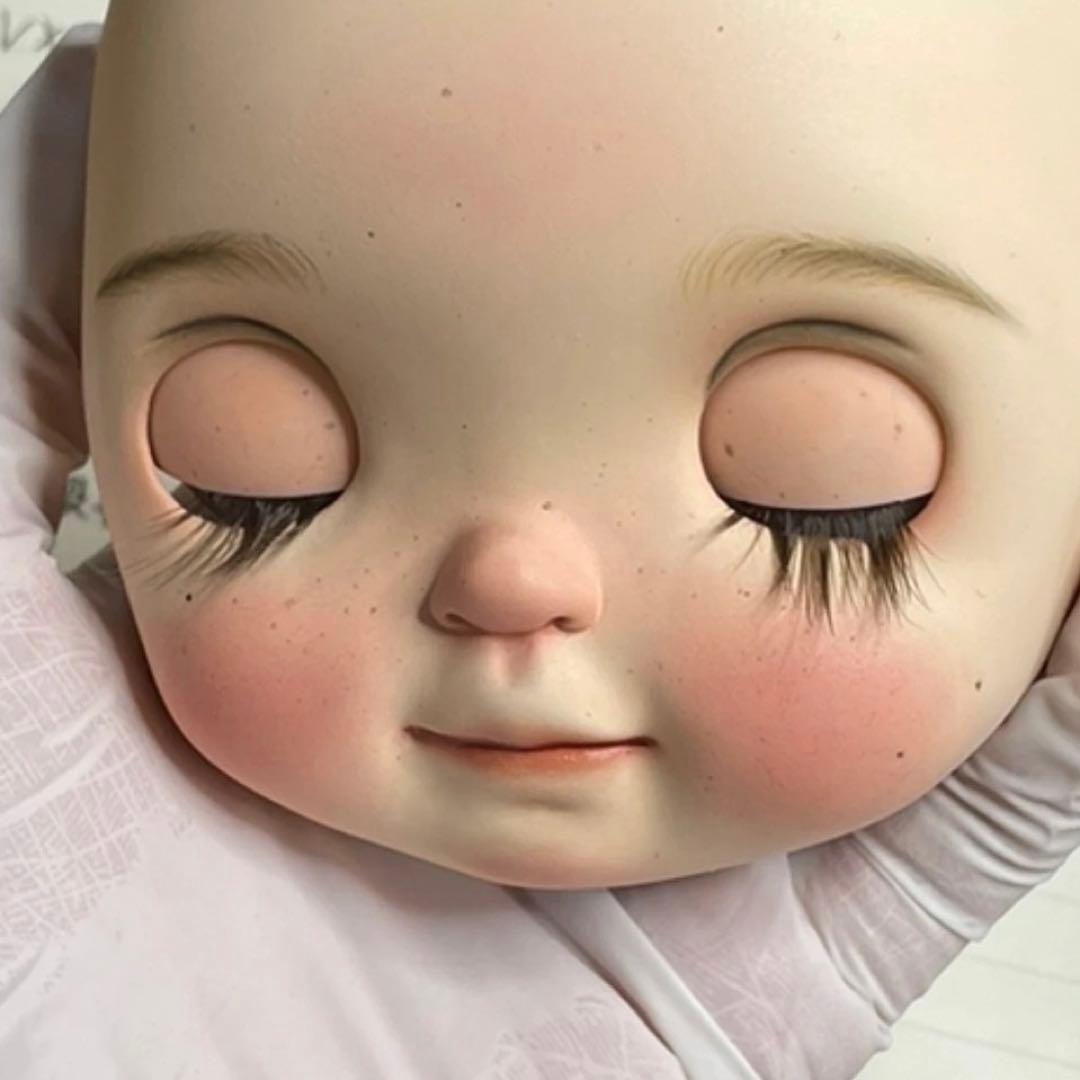 カスタムブライス 人形 まんまる 幼い かわいい 海外作家様
