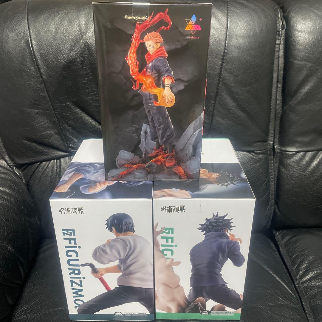 呪術廻戦 伏黒甚爾 伏黒恵 宿儺 フィギュア セット