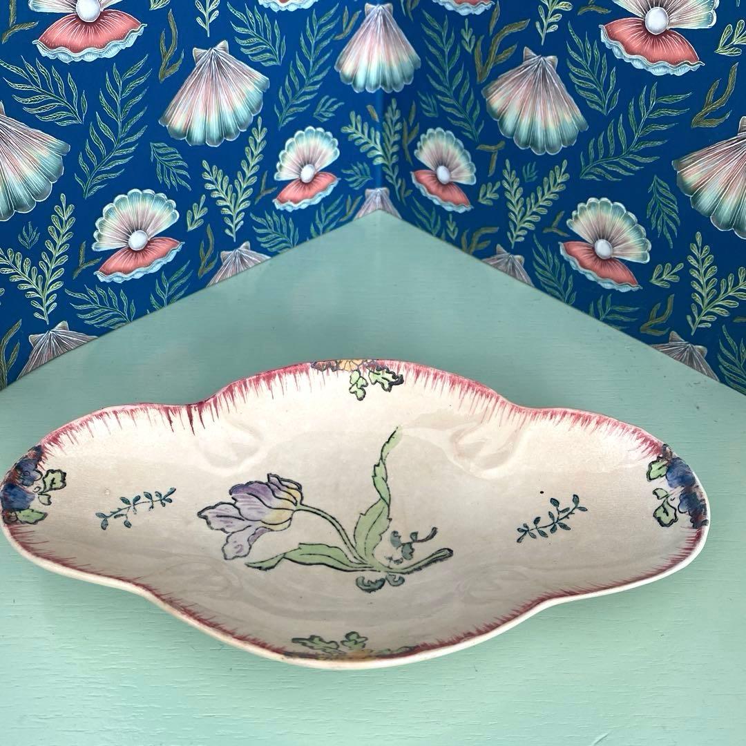 フランスアンティークLongwy ロンウィ ラヴィエ マルセイユ　ラヴィエ【A】