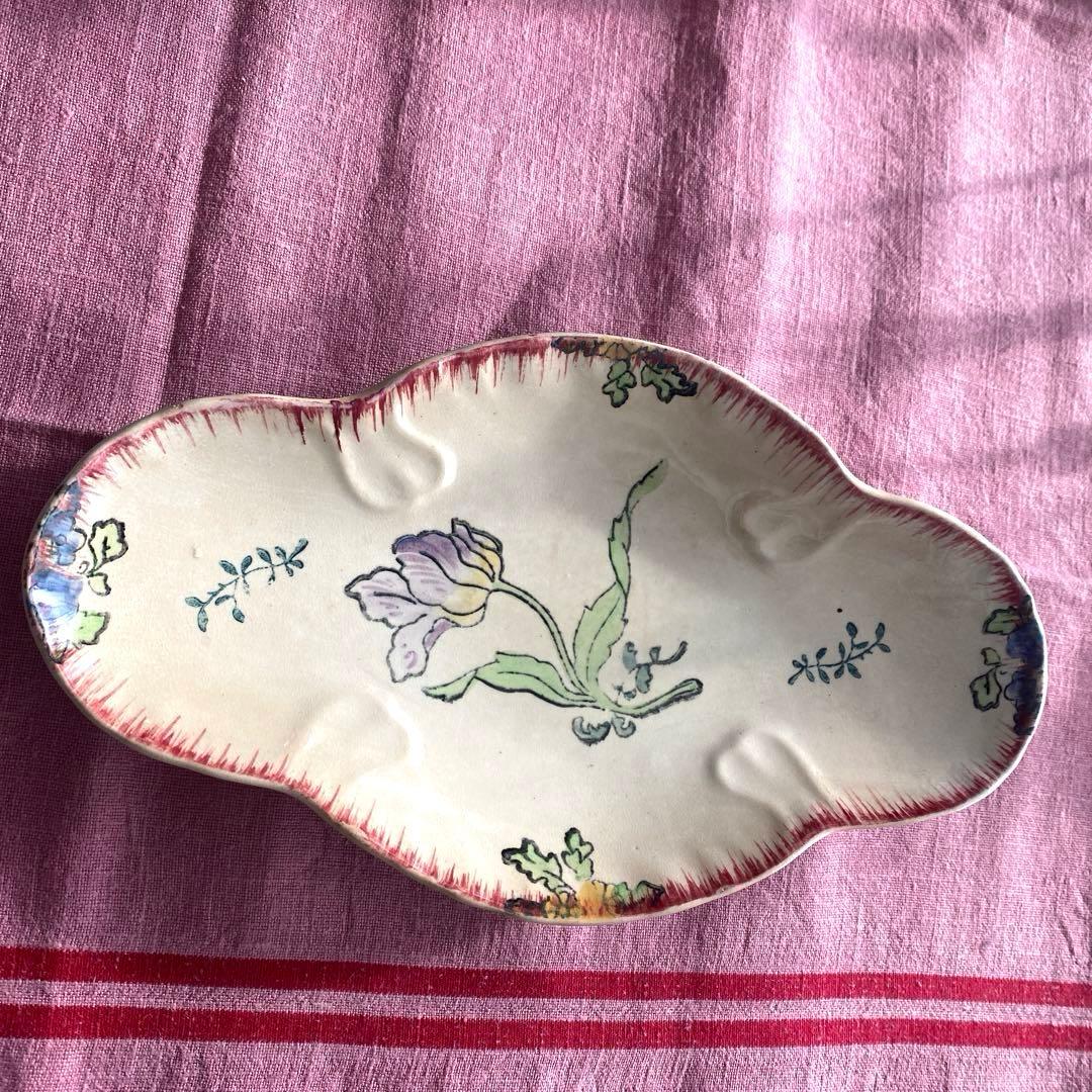 フランスアンティークLongwy ロンウィ ラヴィエ マルセイユ　ラヴィエ【A】