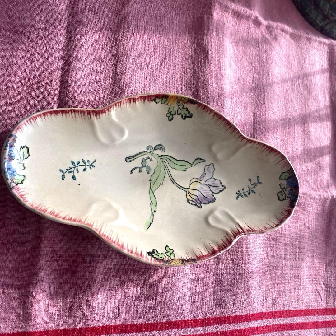 フランスアンティークLongwy ロンウィ ラヴィエ マルセイユ　ラヴィエ【A】