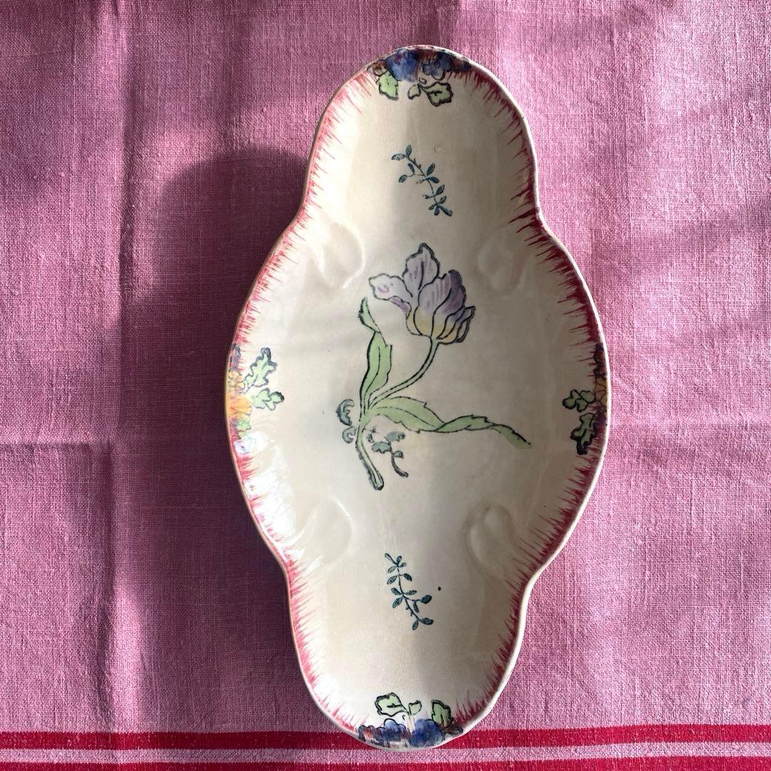 フランスアンティークLongwy ロンウィ ラヴィエ マルセイユ　ラヴィエ【A】