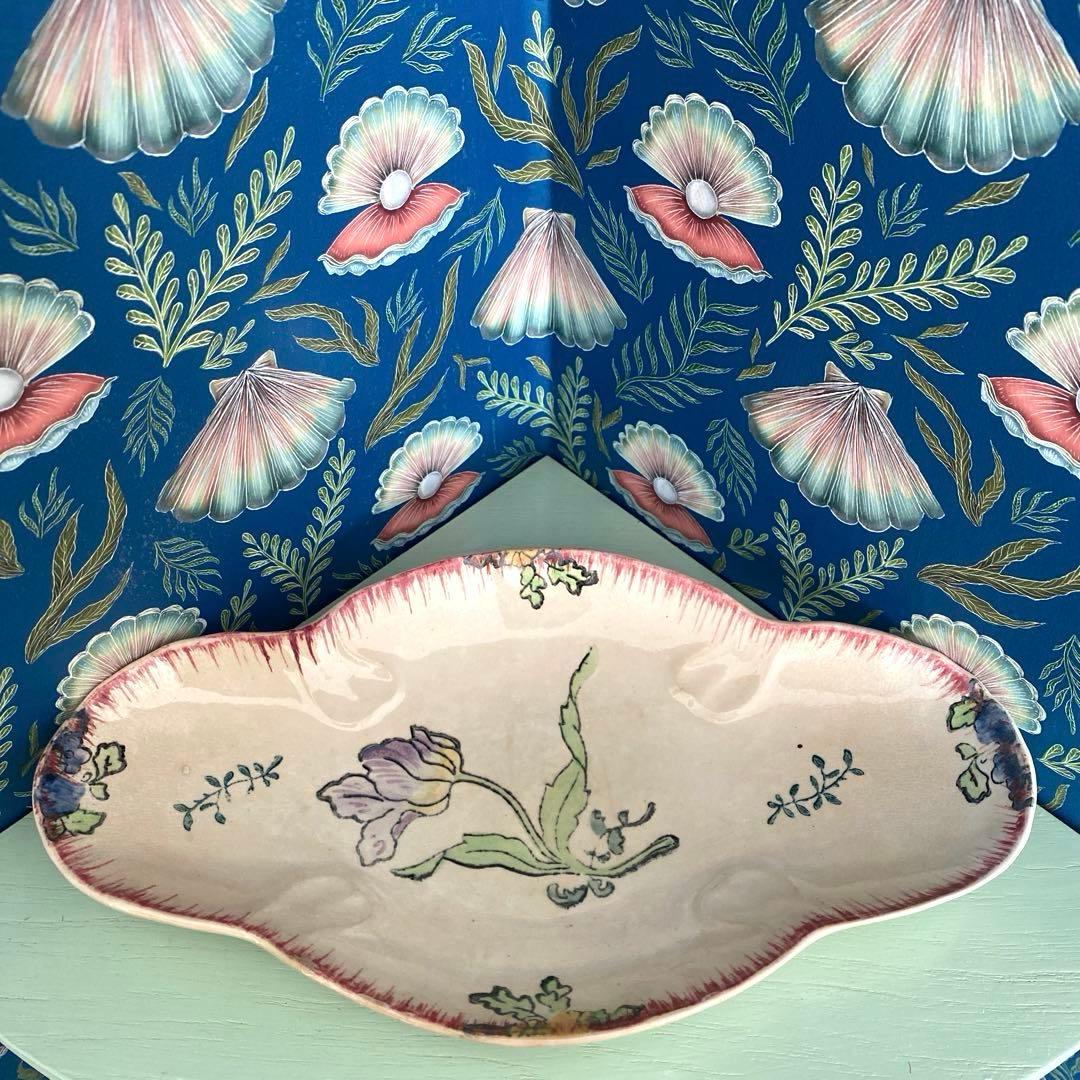 フランスアンティークLongwy ロンウィ ラヴィエ マルセイユ　ラヴィエ【A】