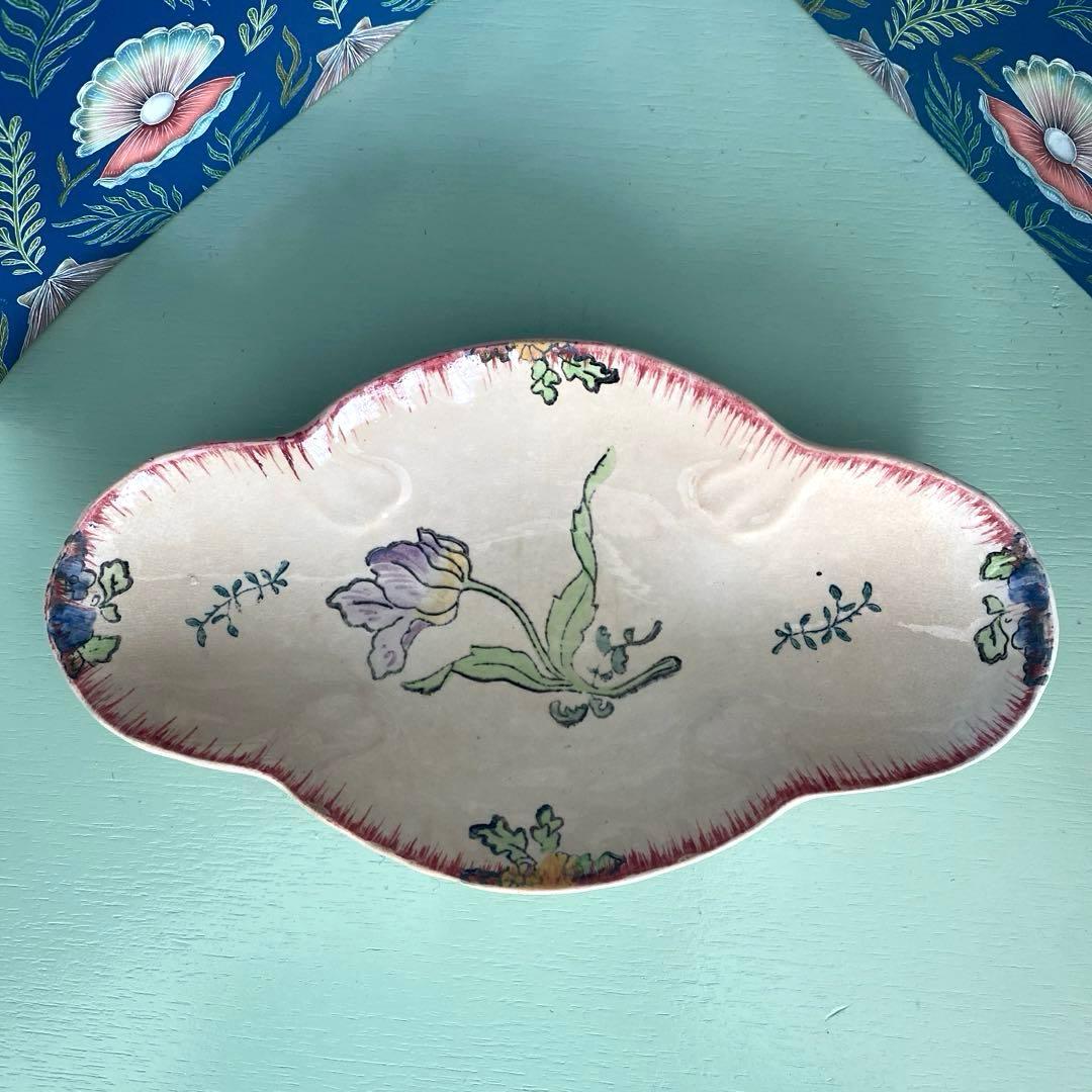 フランスアンティークLongwy ロンウィ ラヴィエ マルセイユ　ラヴィエ【A】