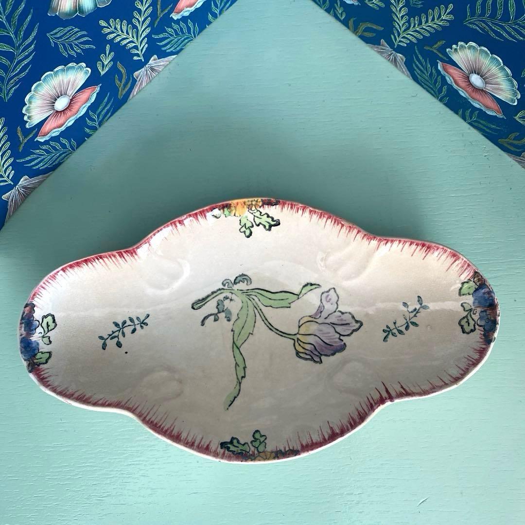 フランスアンティークLongwy ロンウィ ラヴィエ マルセイユ　ラヴィエ【A】