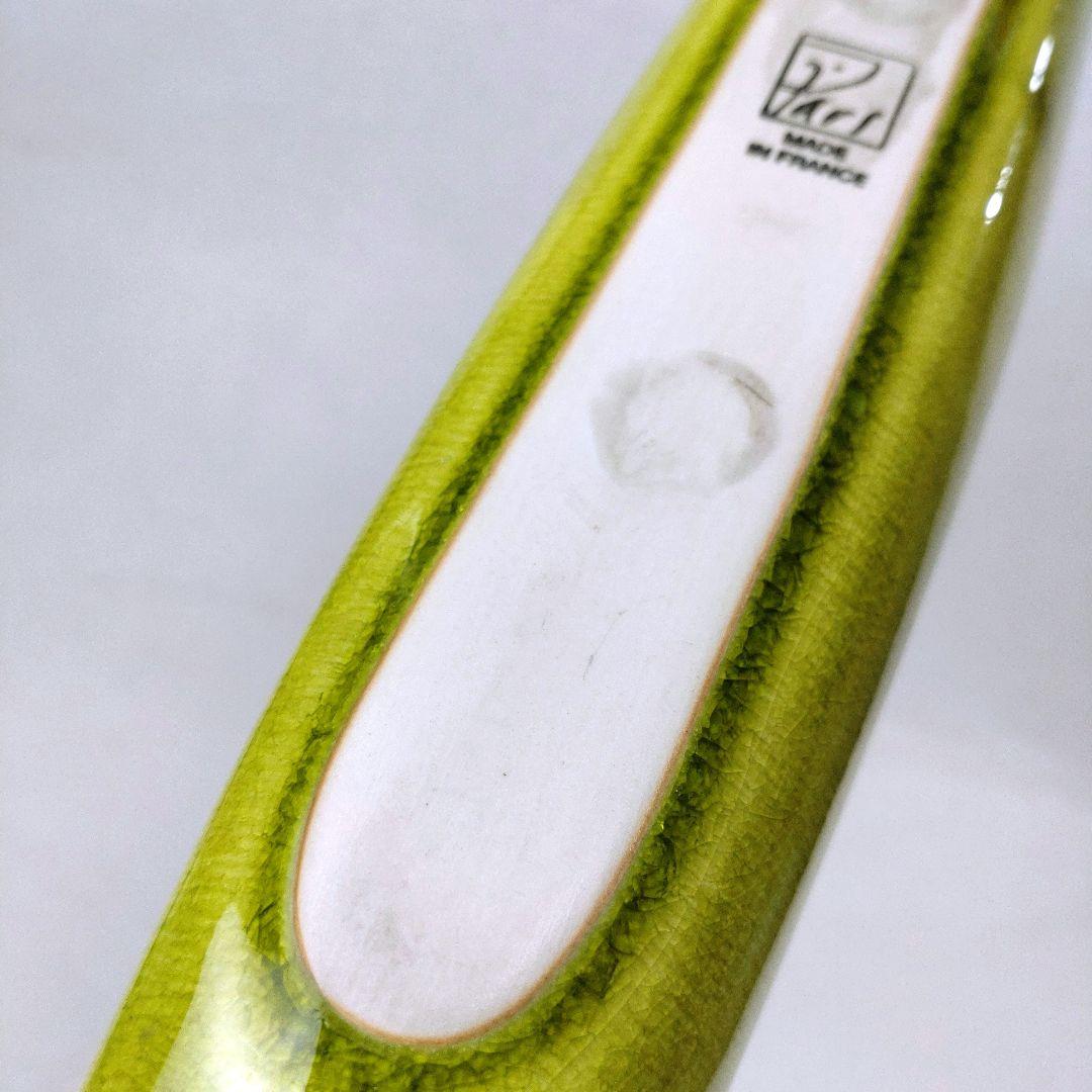 フランス製 Pars ロングプレート 40cm オリーブグリーン 未使用