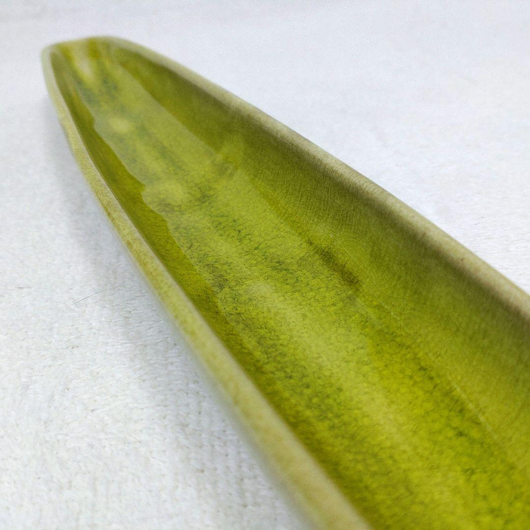 フランス製 Pars ロングプレート 40cm オリーブグリーン 未使用