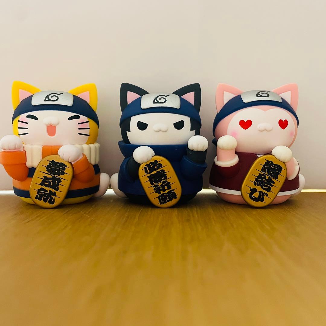 NARUTO ニャルト！ 招き猫FORTUNE もういっちょ！ 3種セット