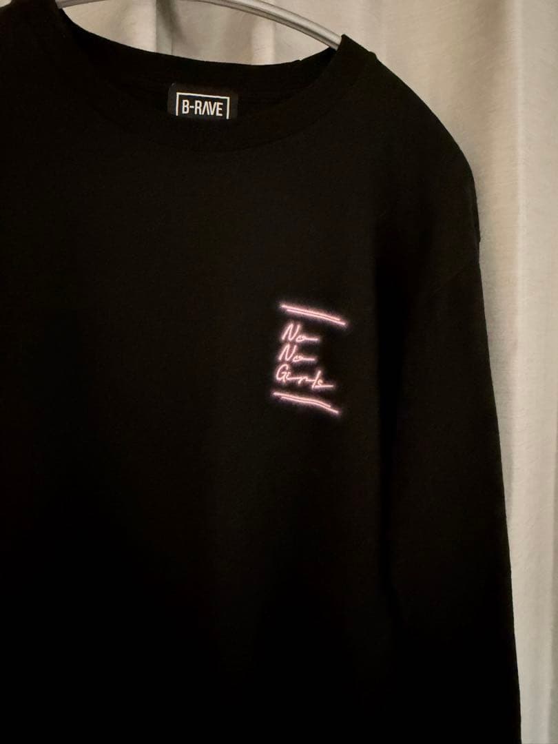 【匿名配送&即日発送可】 人気Mサイズ ノーノーガールズ ロングスリーブTシャツ