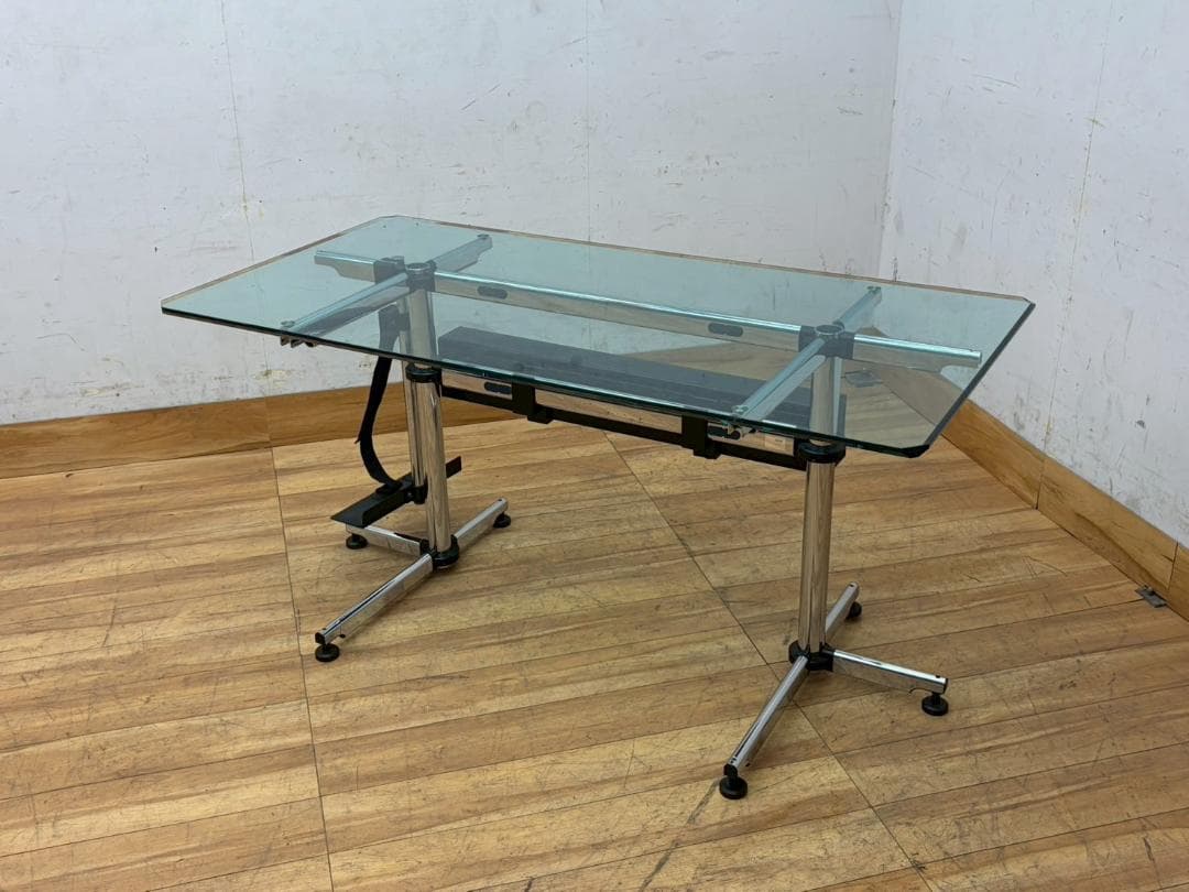 T8234☆展示品☆USMハラー☆USMキトスコレクション☆ガラス☆デスク☆