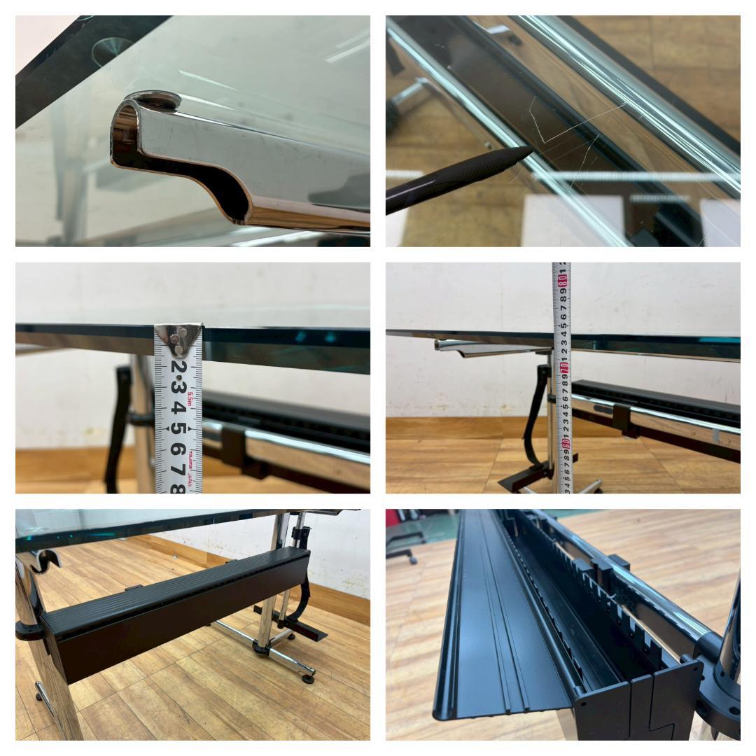 T8234☆展示品☆USMハラー☆USMキトスコレクション☆ガラス☆デスク☆