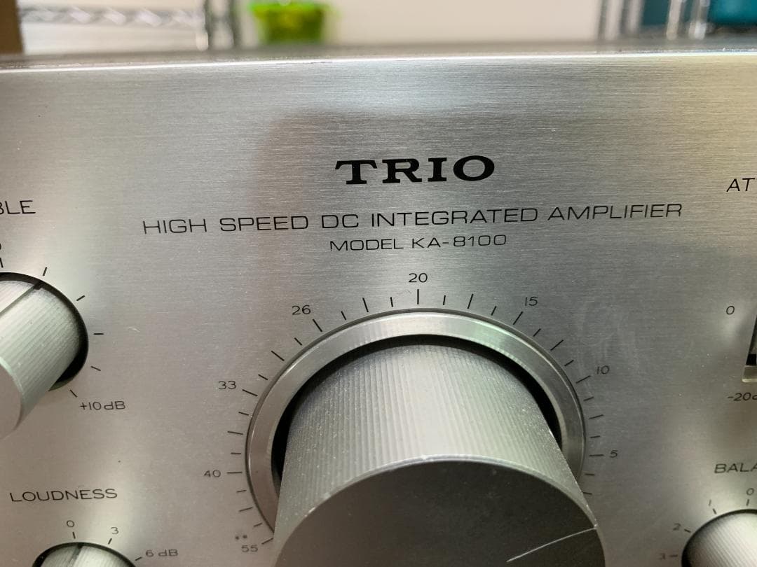 アンプ TRIO KA-8100 AMPLIFIER