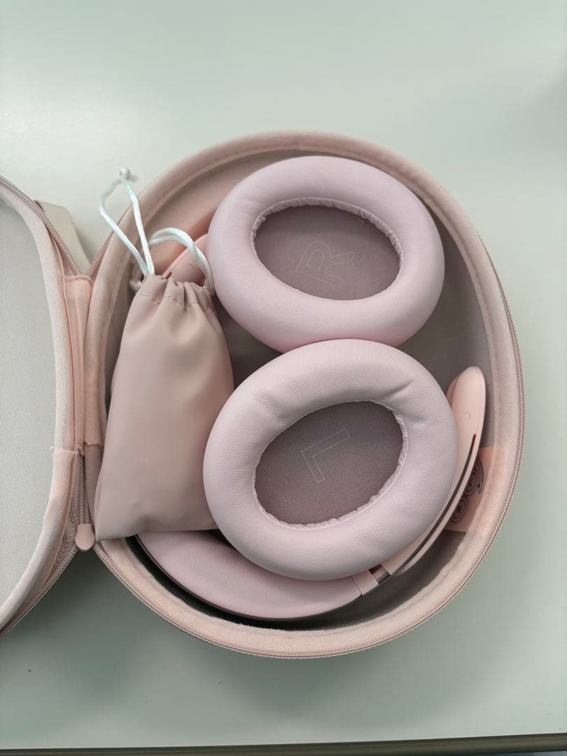 Anker ワイヤレスヘッドホン ピンク