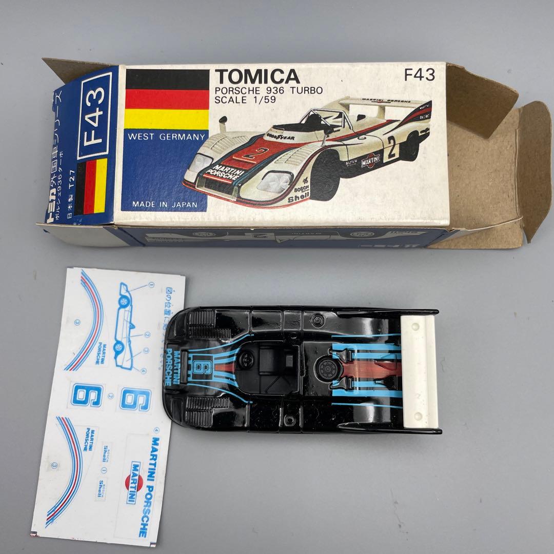トミカ　青箱　F43 ポルシェ936ターボ