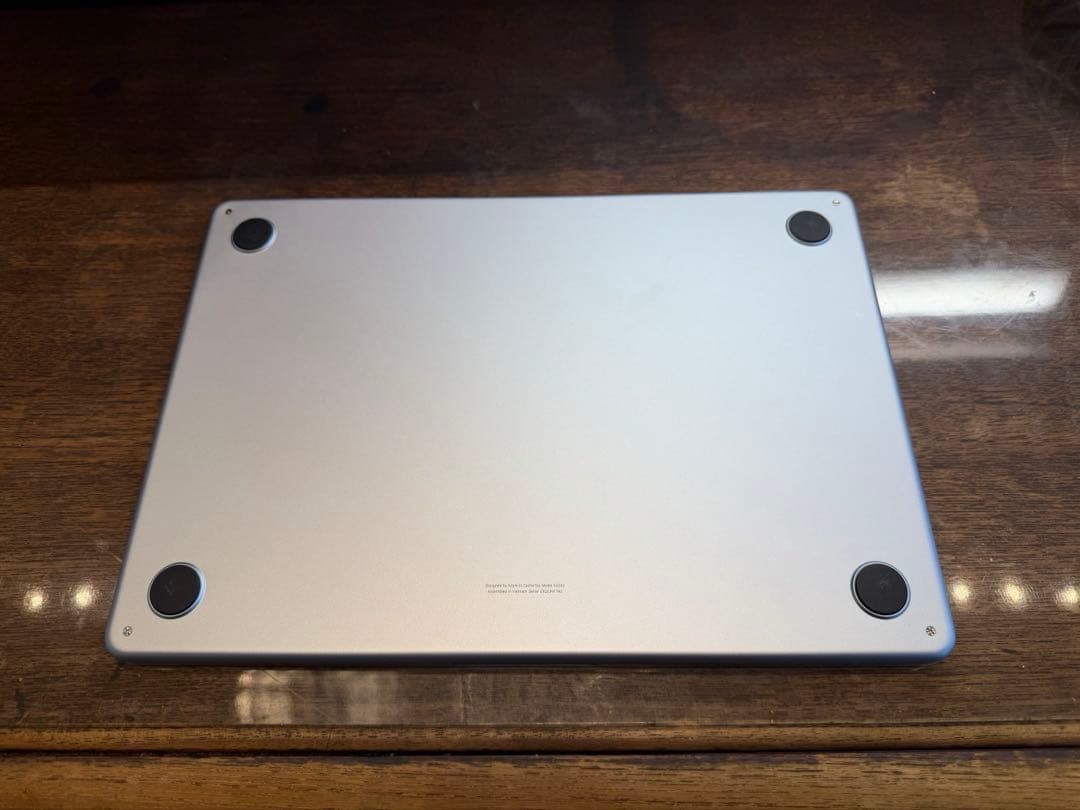 MacBookAir M4 16GB/512GB 充放電14回