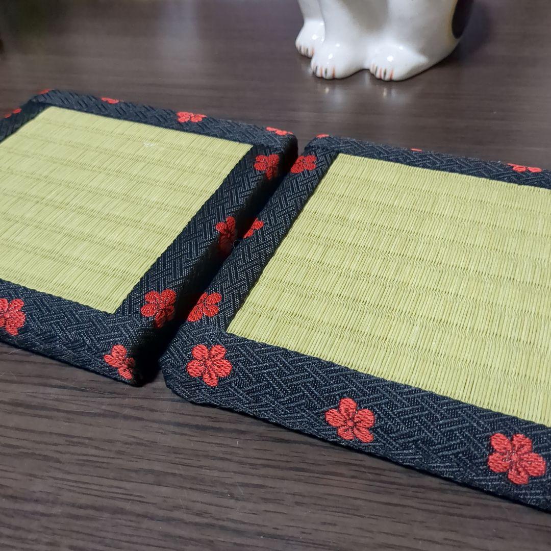 万福唐草 招き猫　ペア