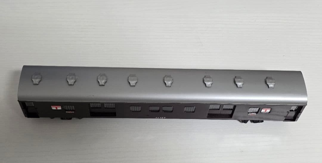 天賞堂 軽量客車 オユ12 郵便車 ぶどう色2号 国鉄 HO