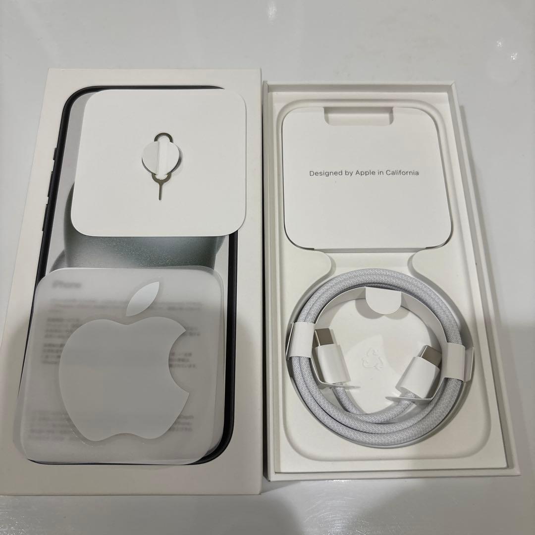 Apple iPhone15 ブラック 128GB 本体 SIMフリー