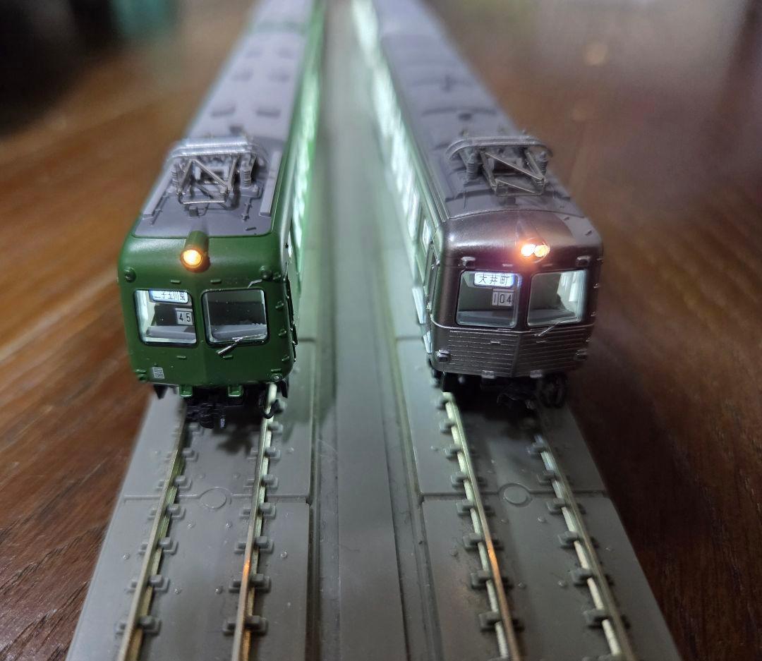 未使用・室内灯付き❗️ポポンデッタ 東急5000系・5200系 5両×2セット