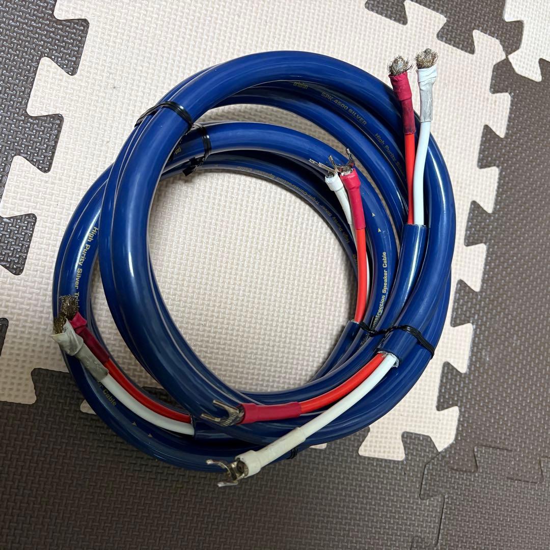 ortofon SPK-4500 SILVER スピーカーケーブルペア　2m２本