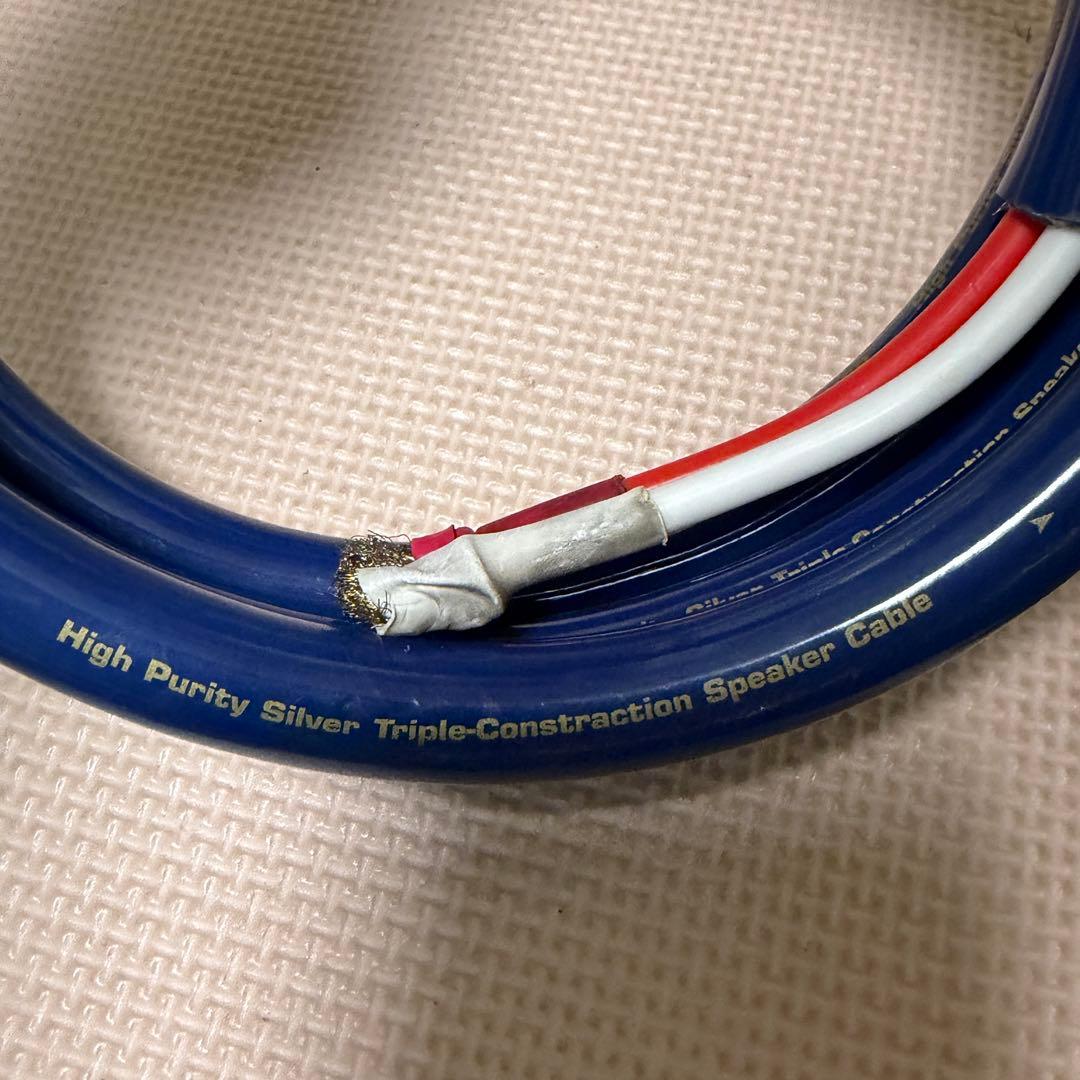 ortofon SPK-4500 SILVER スピーカーケーブルペア　2m２本