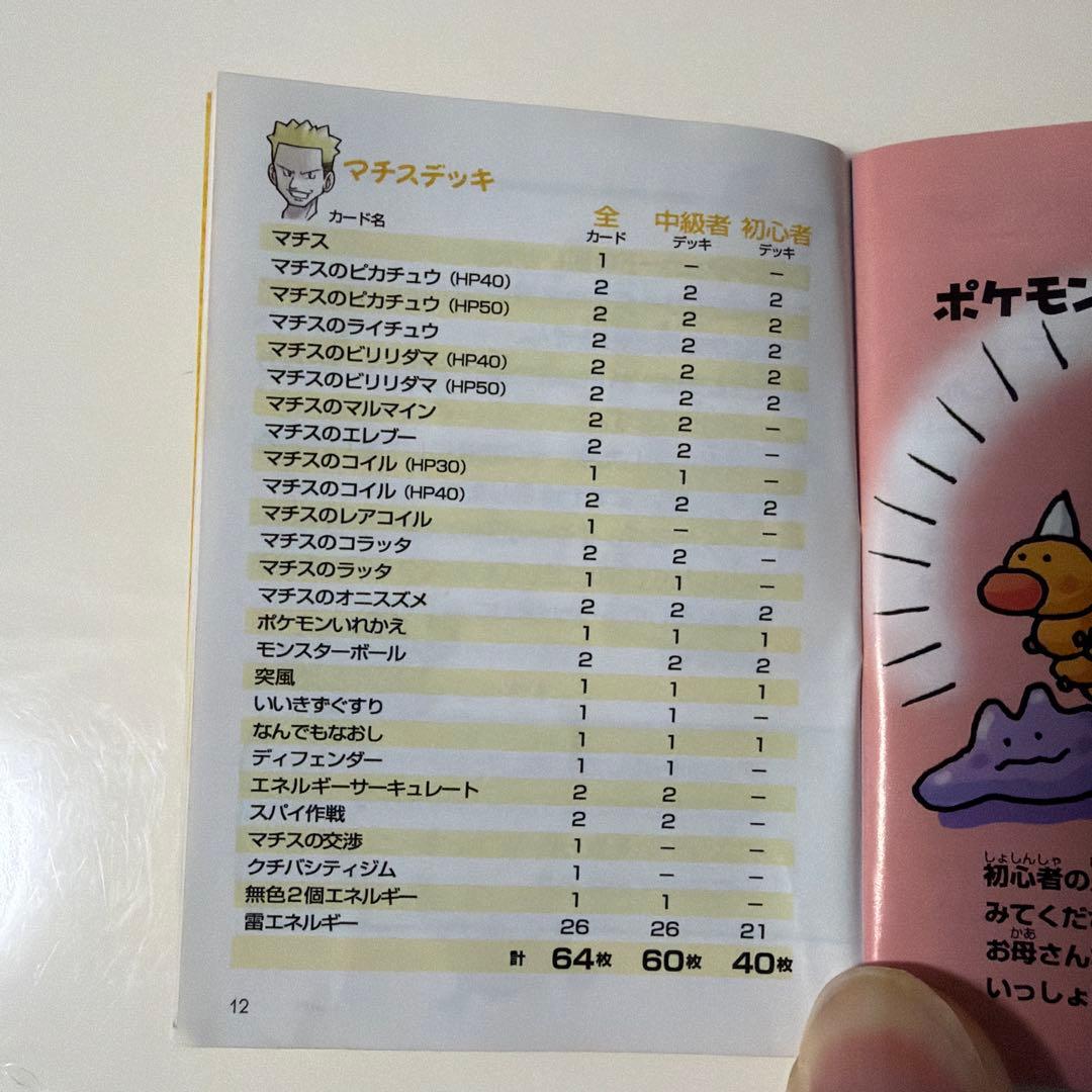 ポケモンカードゲーム クチバシティジム　マチス