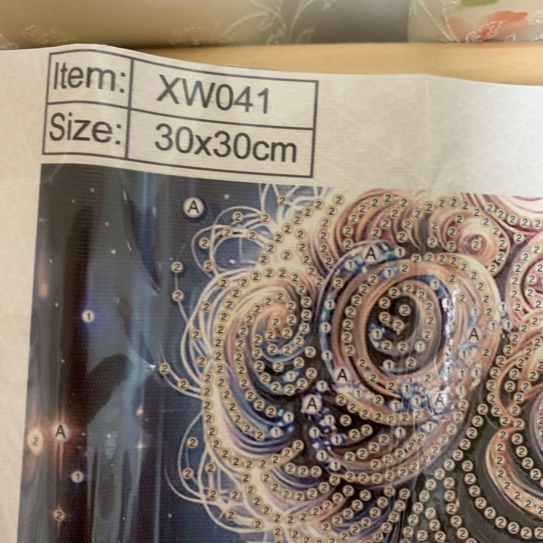 ★専用★エレガントセクシーレディー　30cm x 30cm 特殊ビーズ